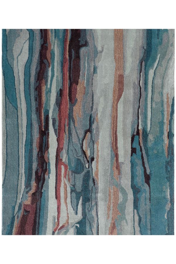 Amira Blue/Red/Ivory 8634F
