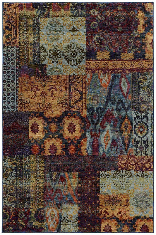 Andorra 7137A Multi / Blue