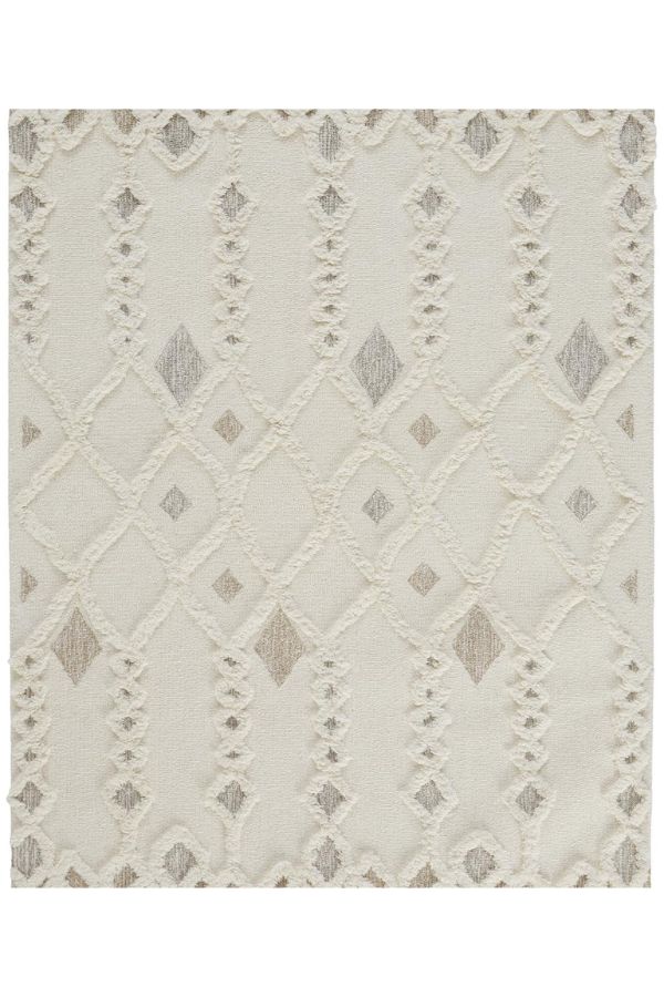Anica Ivory/Tan/Silver 8011F