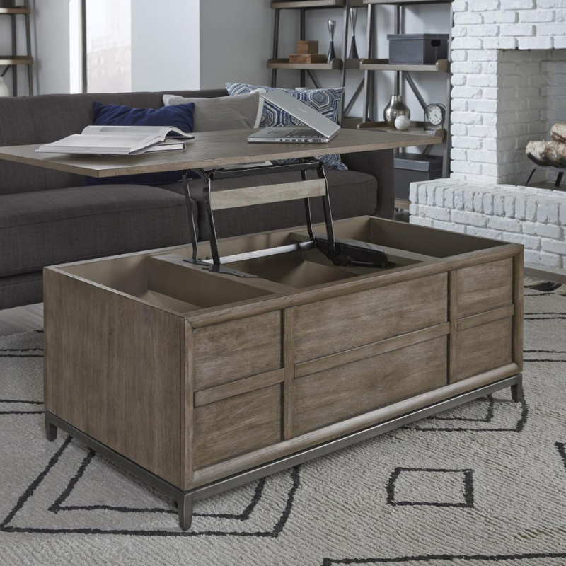 Trellis Lift Top Cocktail Table