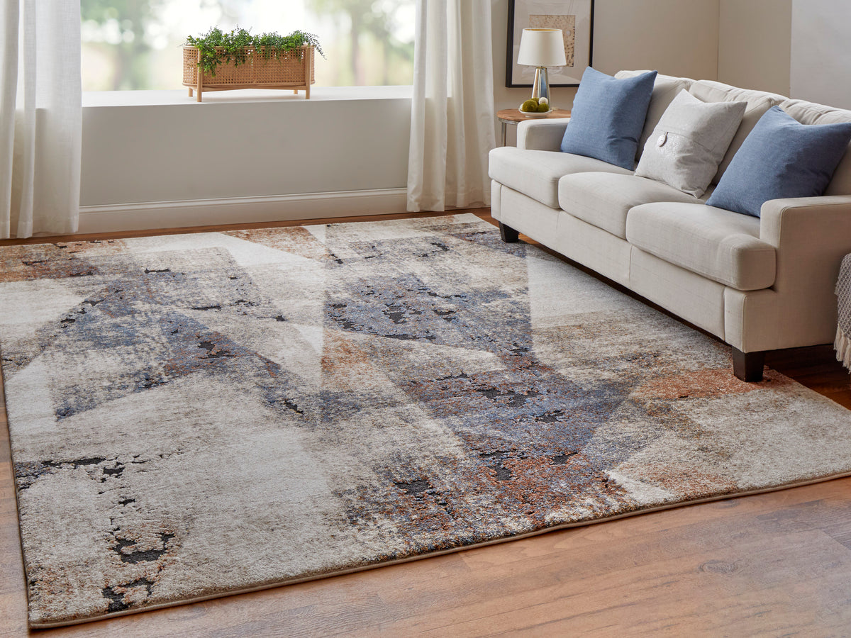 Gilmore Blue/Ivory/Taupe 39MKF