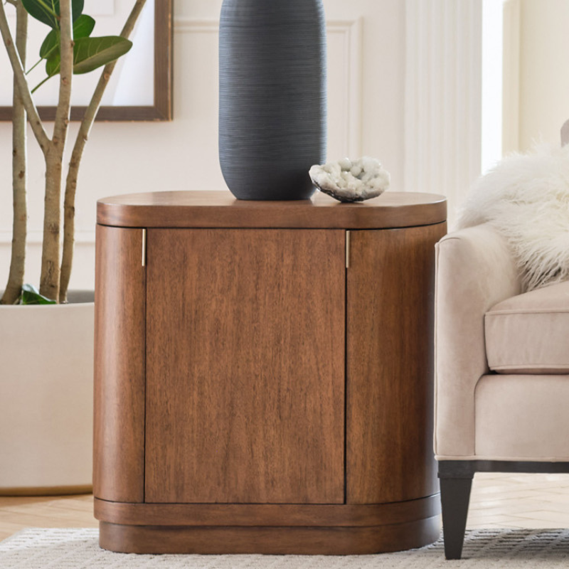 Caden End Table w/ Doors