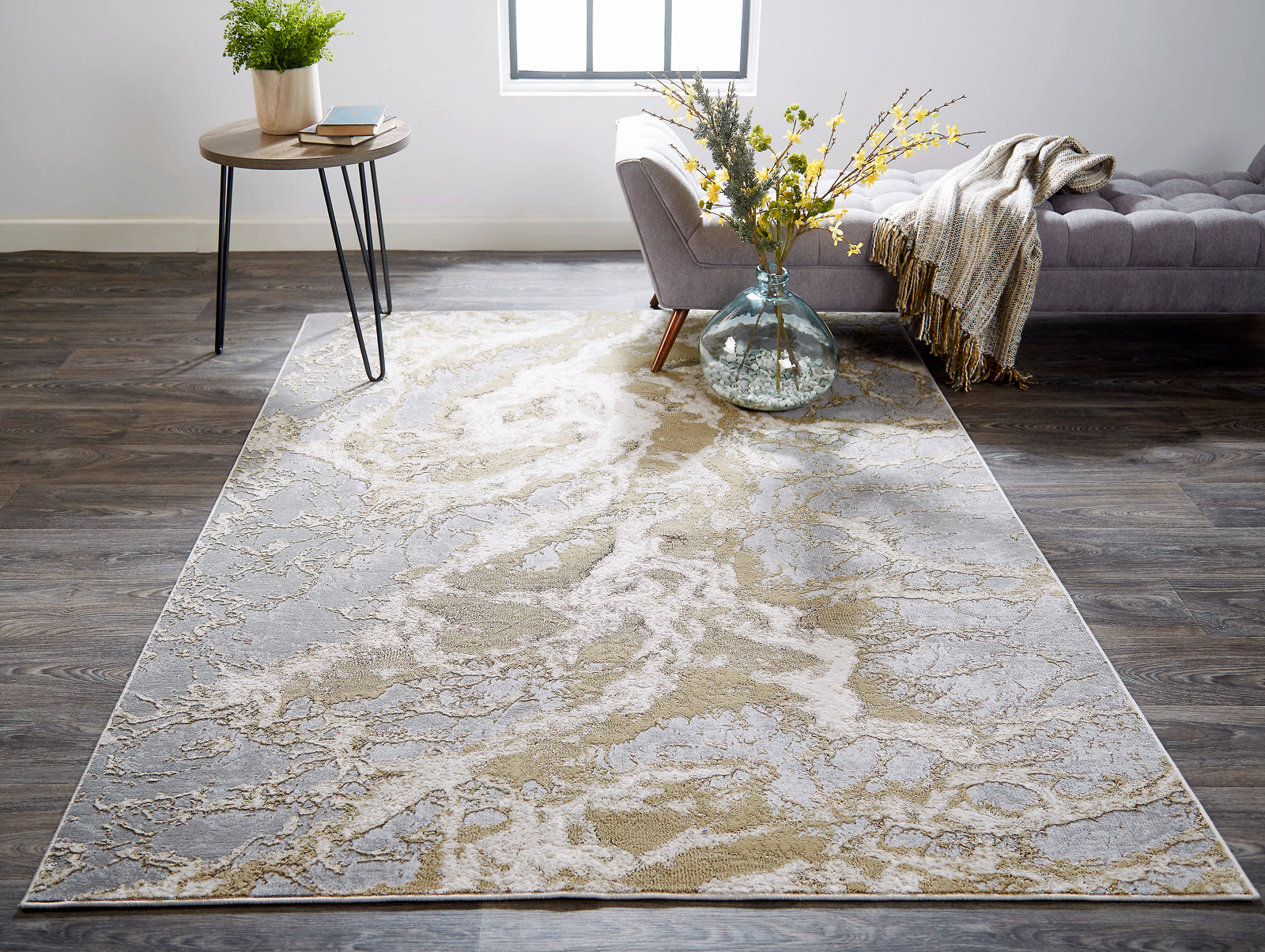 Aura Ivory/Silver/Gold 3563F