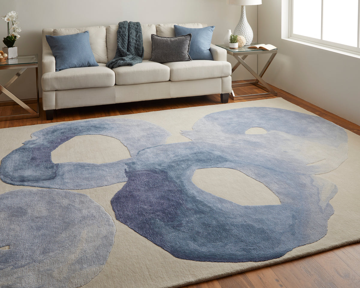 Anya Blue/Ivory 8887F