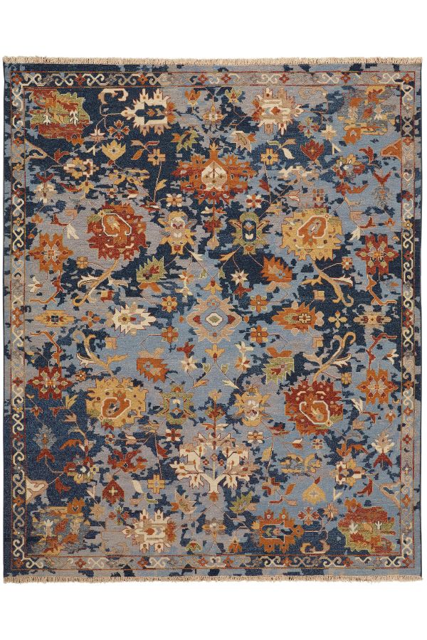 Leylan Blue/Orange/Red 0587F