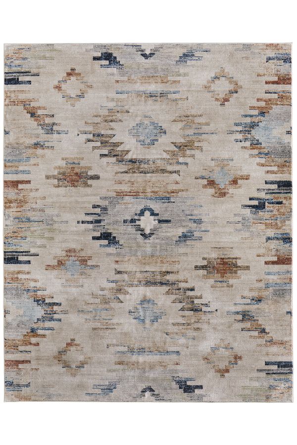 Melrose Ivory/Blue/Brown 39ULF