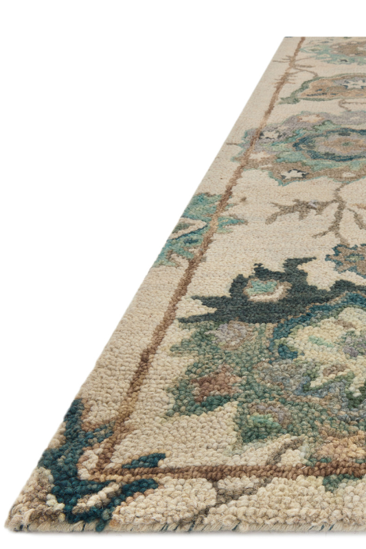 Pathways pw-03 Ivory/ Blue Corner