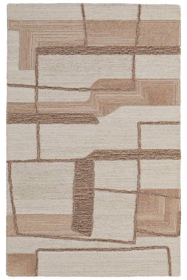 Pollock Ivory/Brown/Tan 8954F