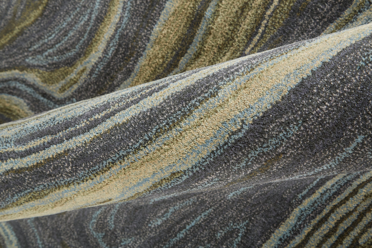 Amira Blue/Green/Ivory 8631F