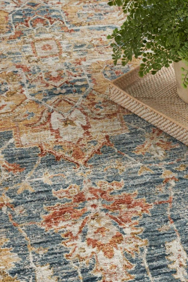 Sahar SHR06 Ivory / Blue