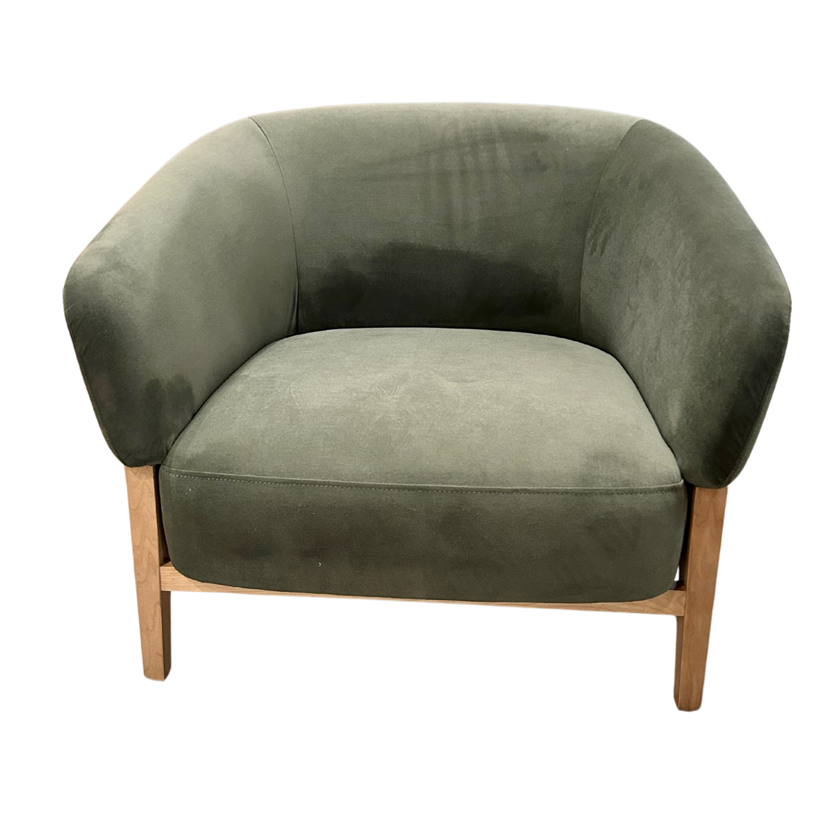 Tabor Accent Chair in Soren Olivine