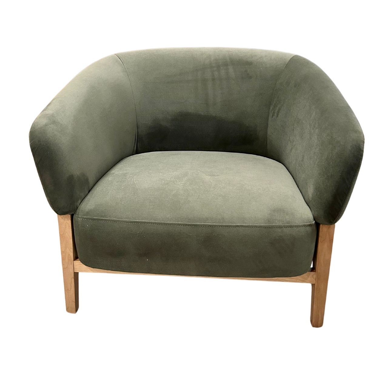 Tabor Accent Chair in Soren Olivine