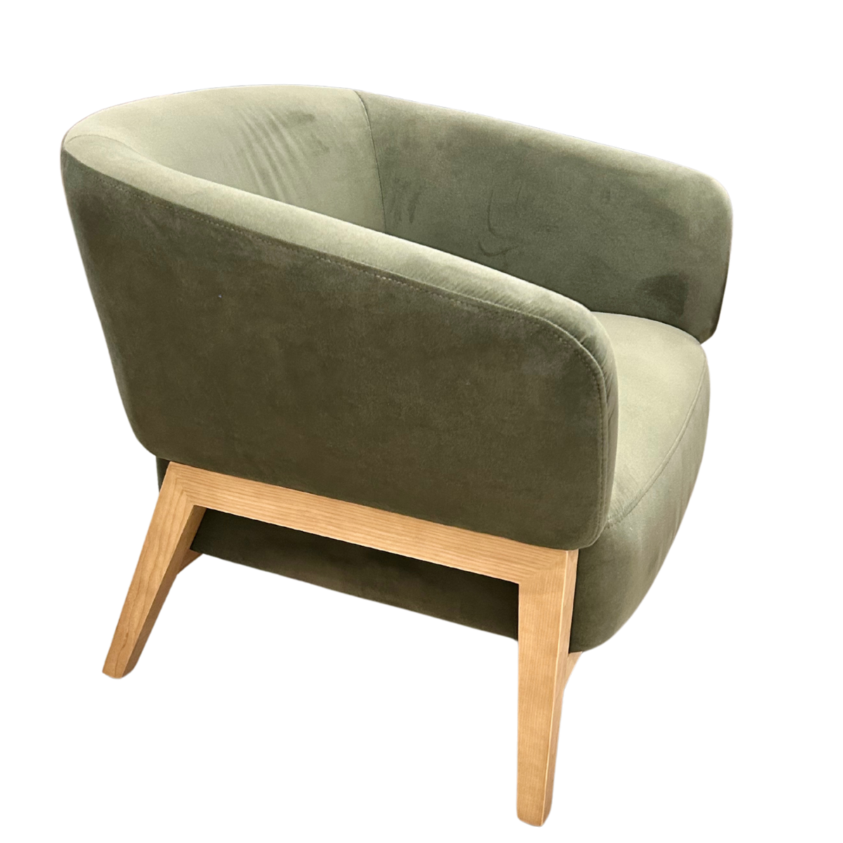 Tabor Accent Chair in Soren Olivine