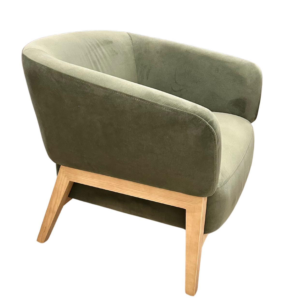 Tabor Accent Chair in Soren Olivine