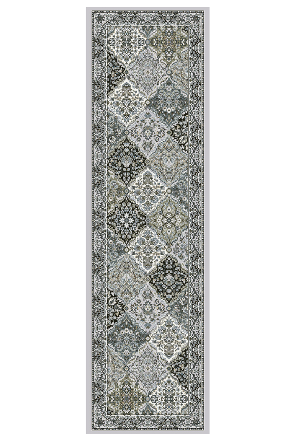 Ancient Garden 57008-9696 Cream/Grey