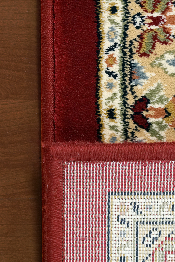 Ancient Garden 57011-1414 Red/Ivory