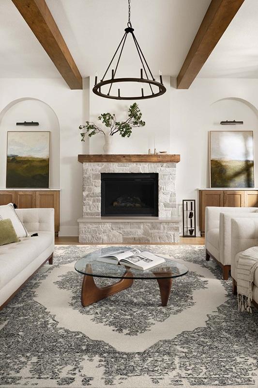 Magnolia Home Annie 02 White/Black Corner