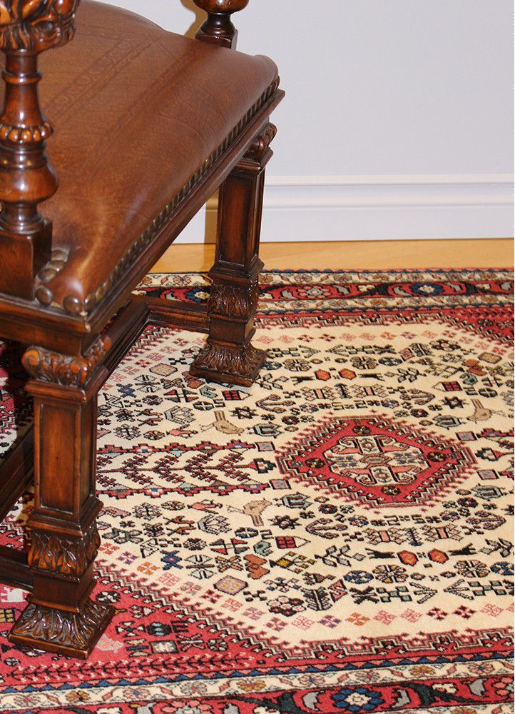 Abadeh Tribal TAN80002641 Iran, rugs, one of a kind