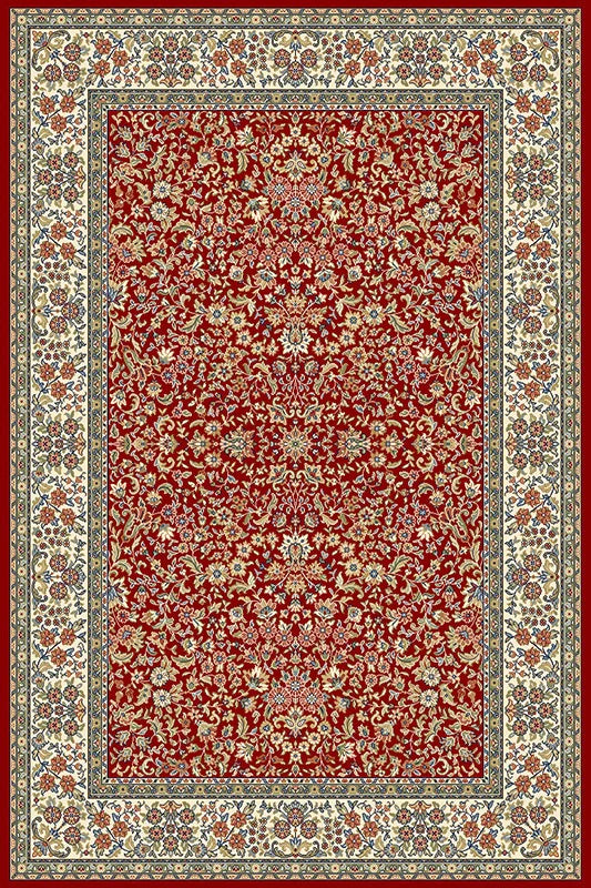 Ancient Garden 57078-1414 Red/Ivory
