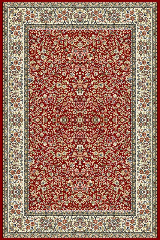 Ancient Garden 57078-1414 Red/Ivory