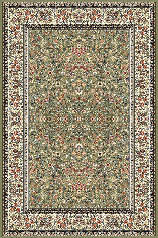 Ancient Garden 57078-4444 Green/Ivory