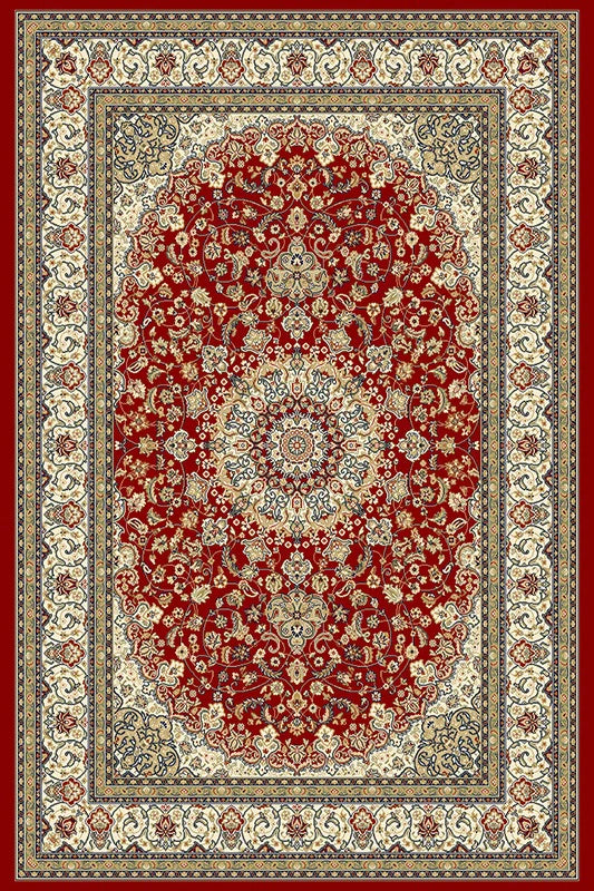Ancient Garden 57119-1414 Red/Ivory