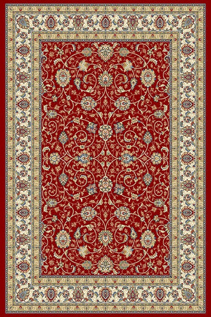 Ancient Garden 57120-1464 Red/Ivory
