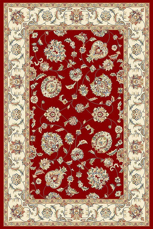 Ancient Garden 57365-1464 Red/Ivory