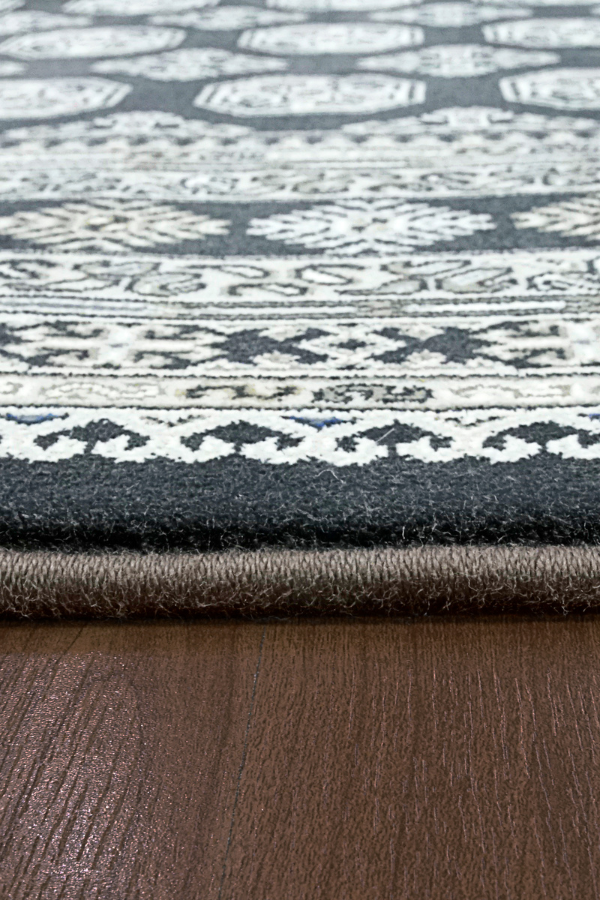 Ancient Garden 57102-3636 Charcoal/Silver