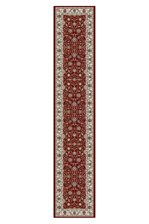 Ancient Garden 57120-1464 Red/Ivory