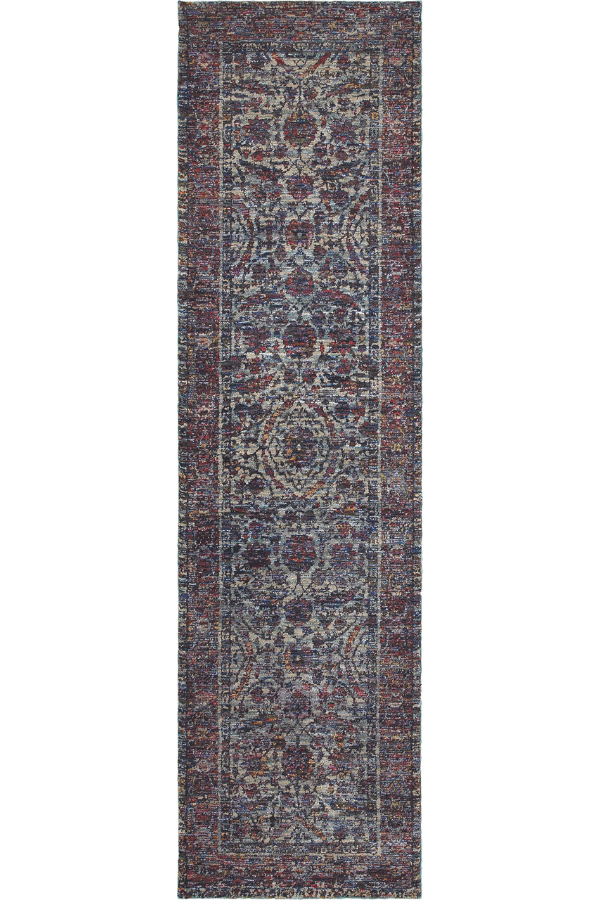 Andorra 6846B Blue/ Purple Runner