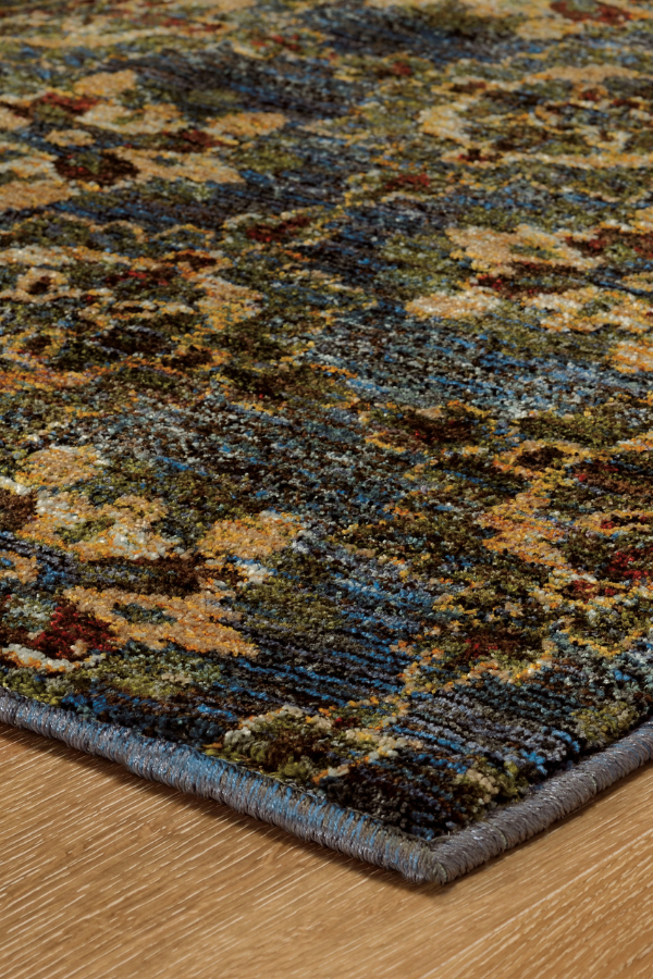 Andorra 6883C Blue/ Gold Corner