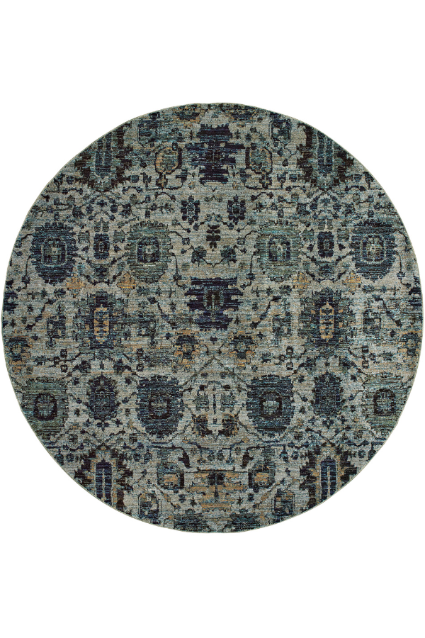 Andorra 7120A Blue/ Navy Round