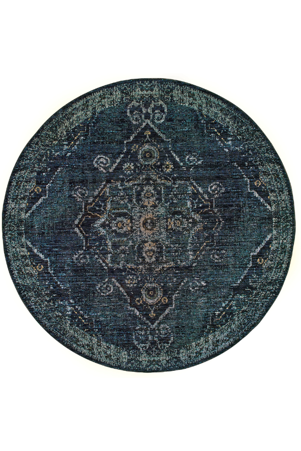 Andorra 7135F Blue/ Blue Round