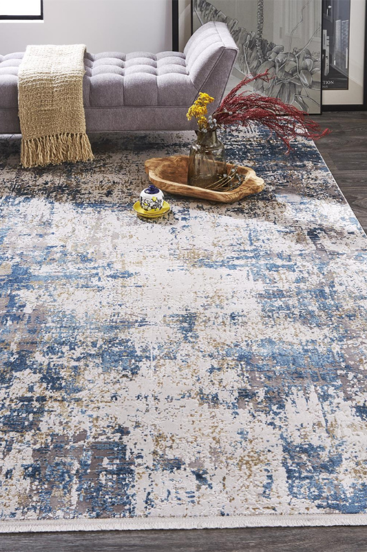 Castle Ivory / Blue 3891F