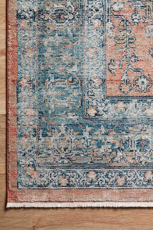 Magnolia Home Elise 01 Coral/Blue