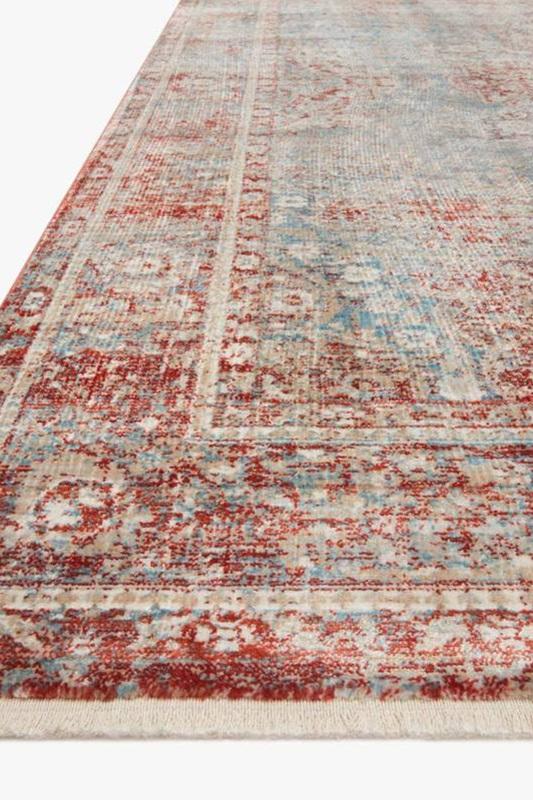 Magnolia Home Elise 04 Sky/Red Corner