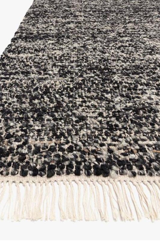 Magnolia Home Hayes Hay-01 Onyx/Silver Corner