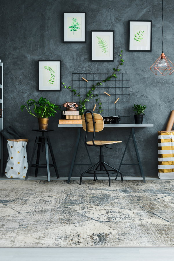 Torino 3334-150 Ivory/Blue