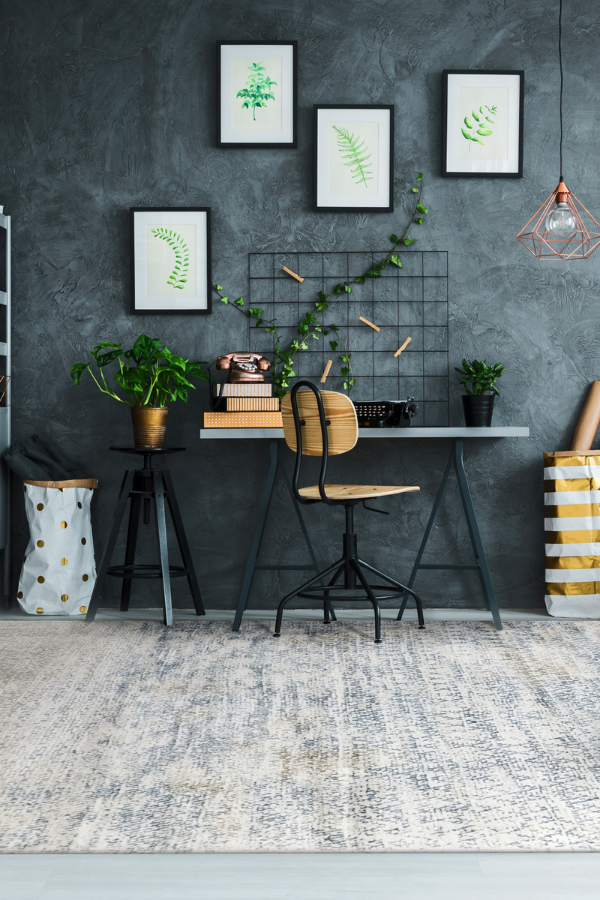 Torino 3335-195 Ivory/Blue