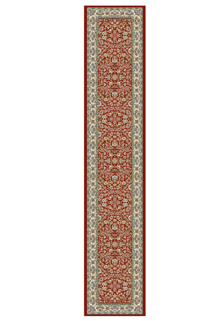 Ancient Garden 57078-1414 Red/Ivory