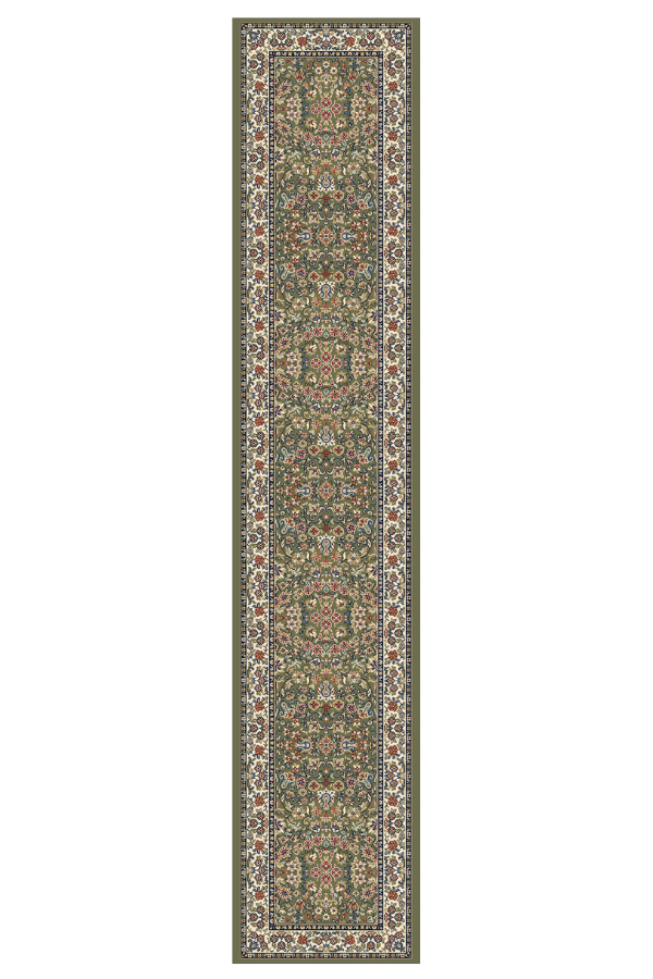 Ancient Garden 57078-4444 Green/Ivory