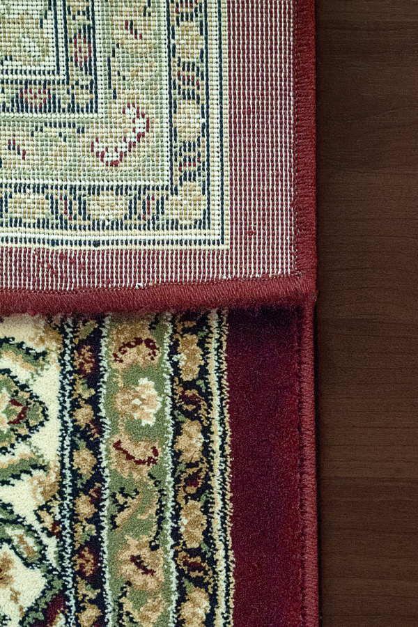 Ancient Garden 57119-1414 Red/Ivory