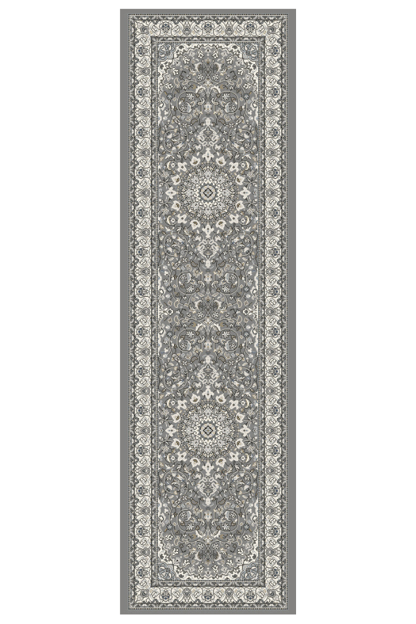 Rug Ancient Garden 57119-5666 Grey/Cream - NW Rugs & Furniture