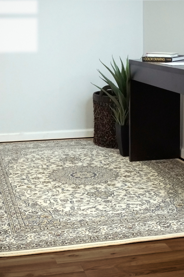 Rug Ancient Garden 57119-6464 Ivory - NW Rugs & Furniture