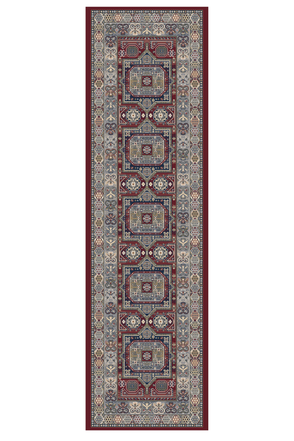 Ancient Garden 57147-1454 Red