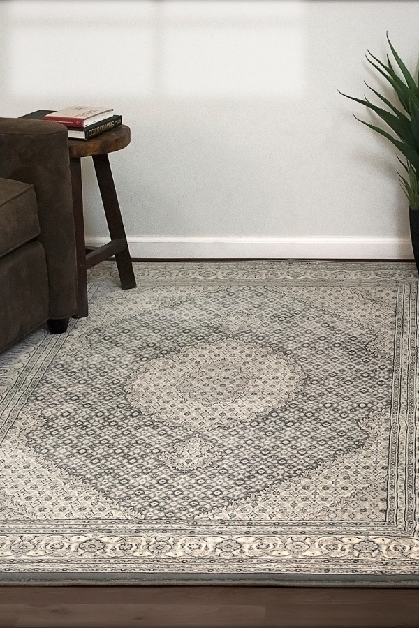 Ancient Garden 57204-5666 Grey/Cream