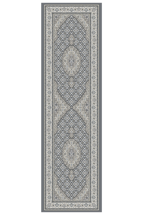 Ancient Garden 57204-5666 Grey/Cream