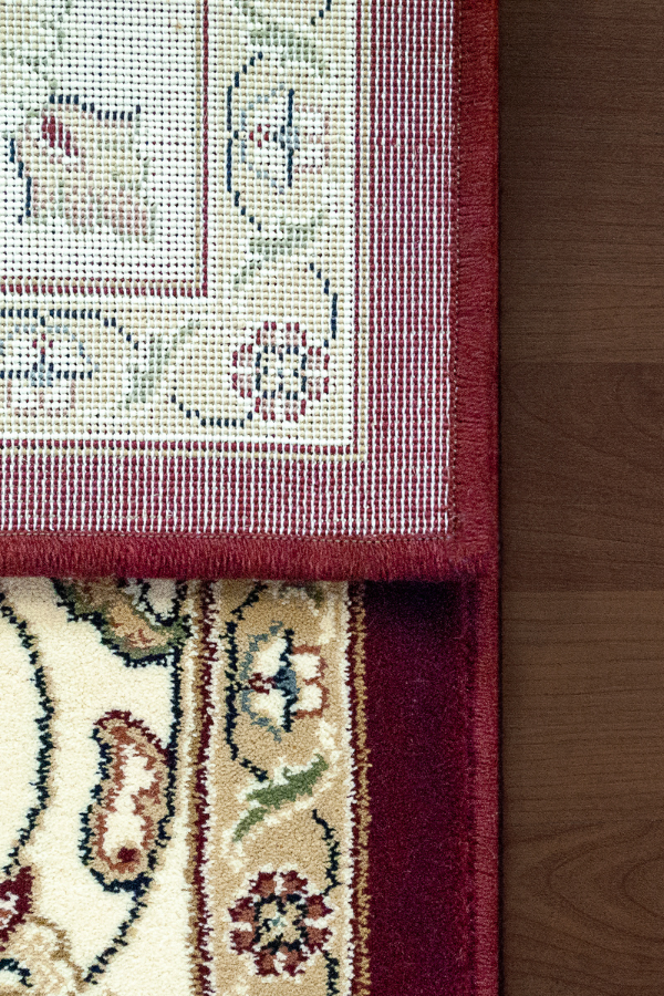 Ancient Garden 57365-1464 Red/Ivory