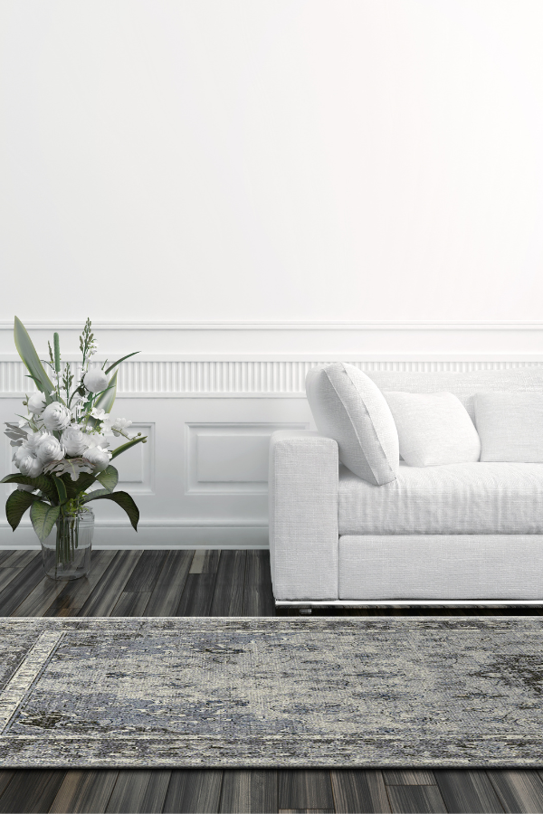 Ancient Garden 57559-9656 Silver/Grey